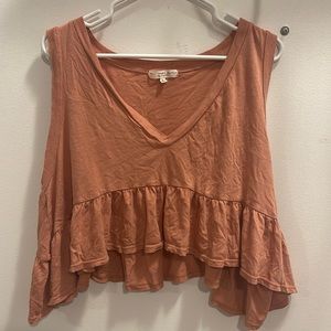 Urban outfitters salmon pink tank top
